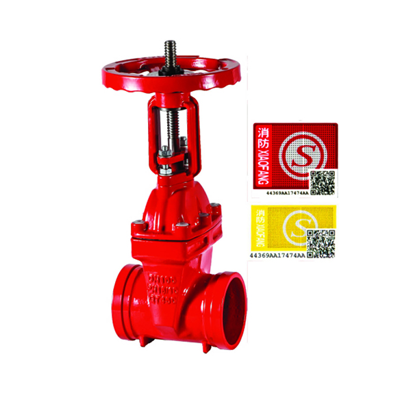 Z81X溝槽明桿彈性座封閘閥