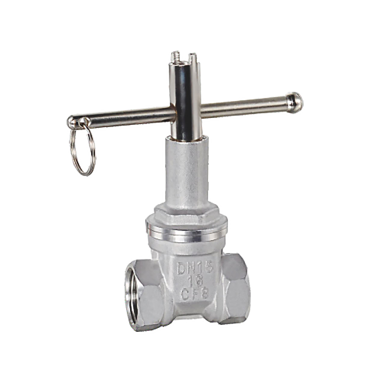 SBZ15X不銹鋼軟密封防盜絲扣閘閥