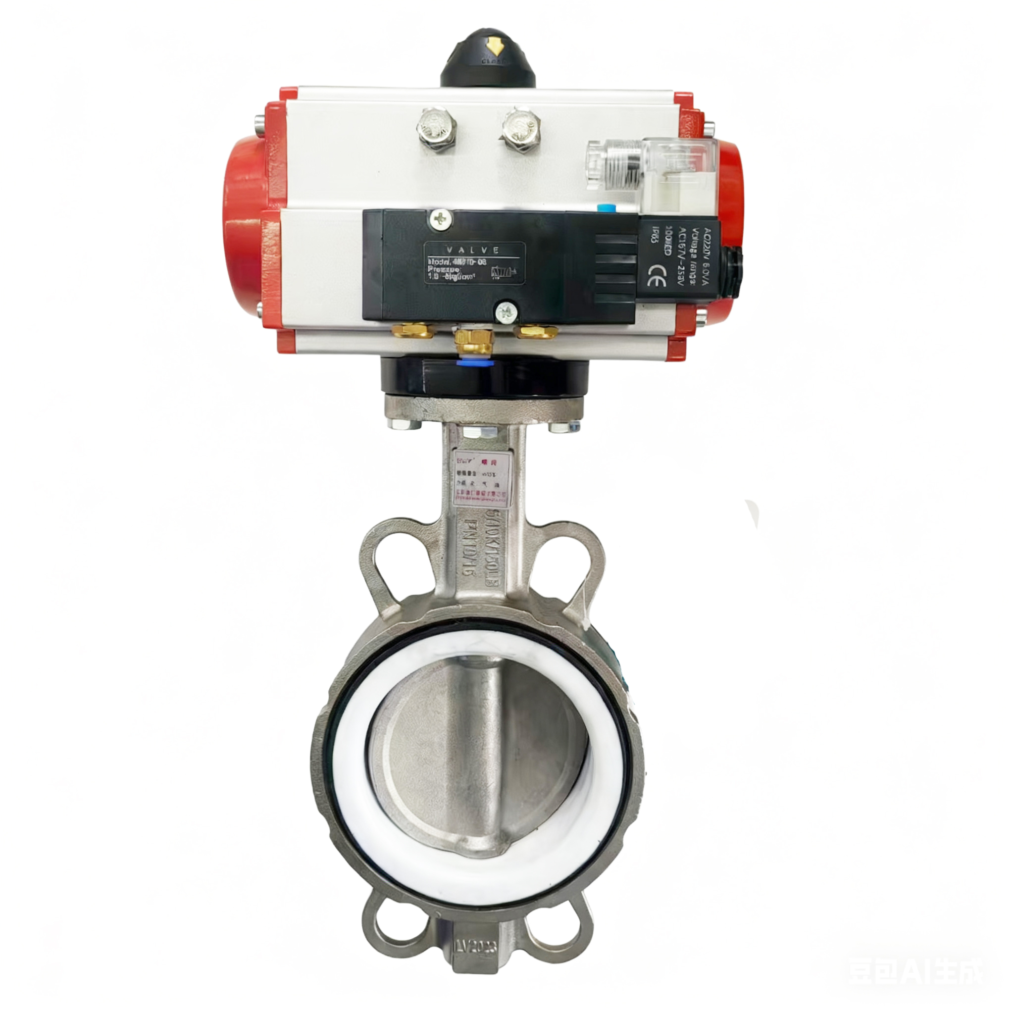 D671F氣動不銹鋼蝶閥