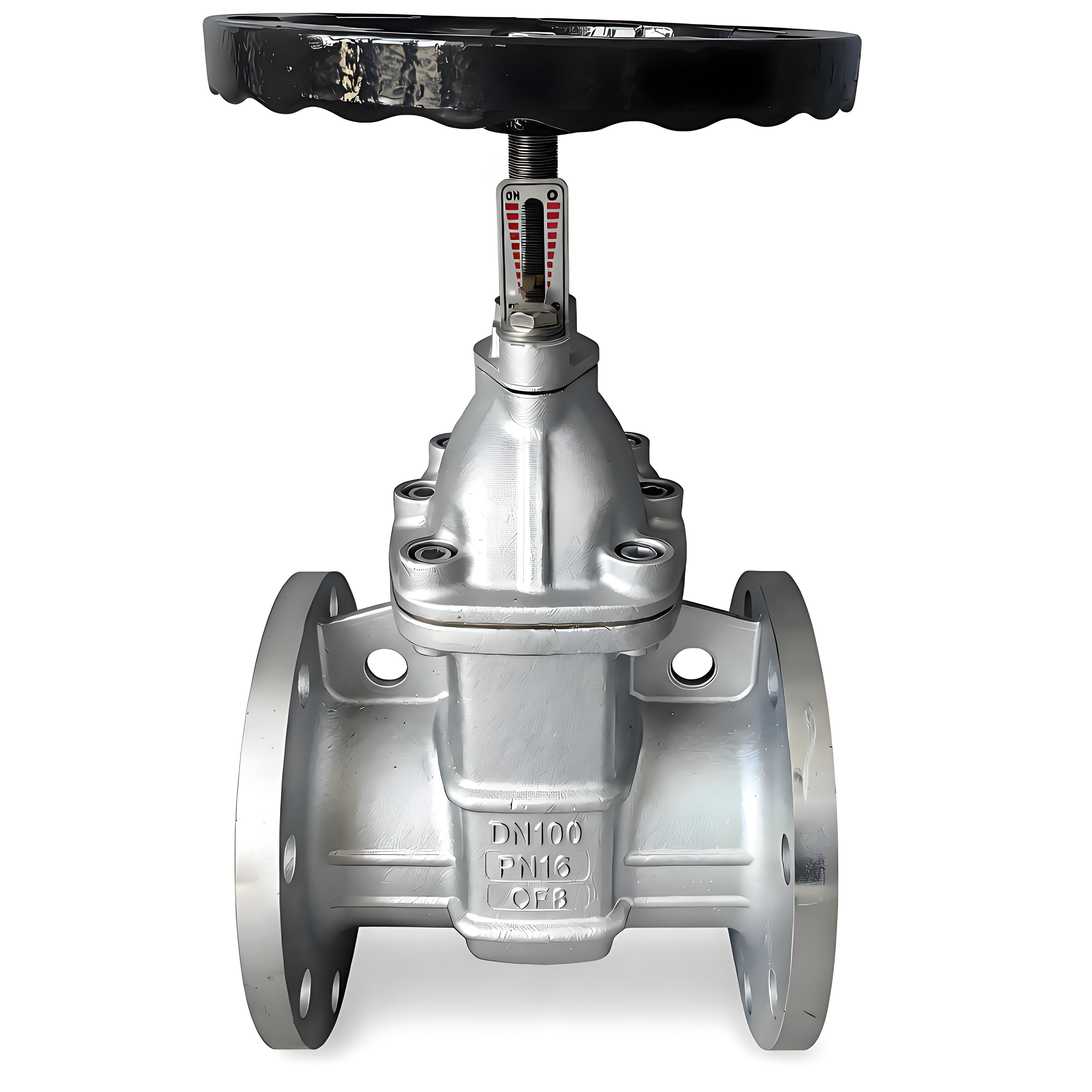 Z45W不銹鋼硬密封暗桿閘閥帶標尺